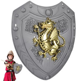PACKOVE Shield Children Knight Shield Pirate Shield Prop Warrior Costume Shield Boys Knights Shield Shield Toy