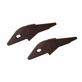 2- Skidsteer Bucket Weld On Flushmount Shank - Fits 23 & 230 style Teeth