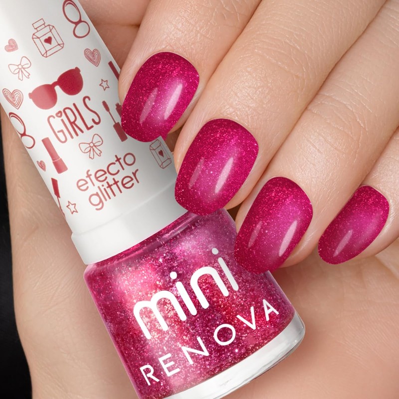 RENOVA | Esmalte de uñas MINI ANNIKA 7.7ml, larga duración,