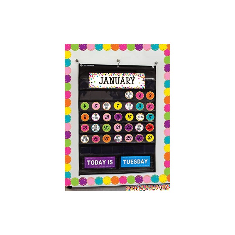 Teacher Created Resources Confetti Holidays and Special Events Calendar Days