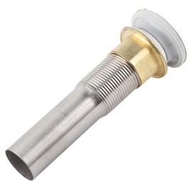 Garosa Conjunto de Desagüe del Lavabo del Recipiente del Baño sin Rebosadero Desagüe Antiobstrucción Lavabo Desagüe del Lavabo del Tocador Grifo del Baño Tapón del Desagüe del Lavabo