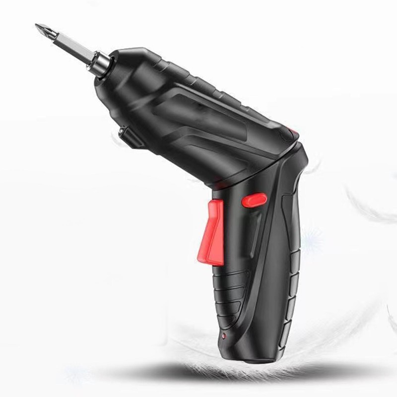 Electric Screwdriver Kit Lightweight Rechargeable Screwdriver with Long and Short