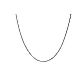 SA Chains 1mm sterling silver 925 Italian COREANA POPCORN chain necklace chocker bracelet anklet with spring ring clasp - inch 18"/45cm