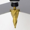 Takagi EARTH MAN Spiral Step Drill with Stopper, Titanium Coating,