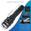 Garberiel 500000LM LED Flashlight Super Bright Rechargeable Tactical Police LED