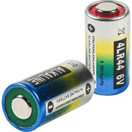 HQRP 2-Pack 6-Volt Battery Compatible with 4LR44 A544 V4034PX Fujica ST801 / ST901 / AX-3, Yashica 35 CCN/FX-1 / FR II, Canon A-1, AE-1, AE-1 Program, AV-1, at-1 Film Camera PX28A