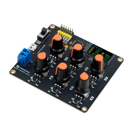 Treedix RC Digital Servo Tester, display LCD in tempo reale, 6 canali, servo controller, DC5 – 8,4 V RC Servo Tester con protezione da sovracorrente per auto RC, aerei, robot, pinze meccaniche e