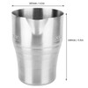 Stainless Steel Coffee Pitcher Cup with Scale 900ml, Household Silver
