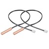 sourcing map 2pcs 5K NTC Thermistor Probe 15.7 Inch Copper