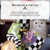 MACKENZIE-CHILDS Fergal Frog on Ball, Cute Frog Statue, Unique Frog