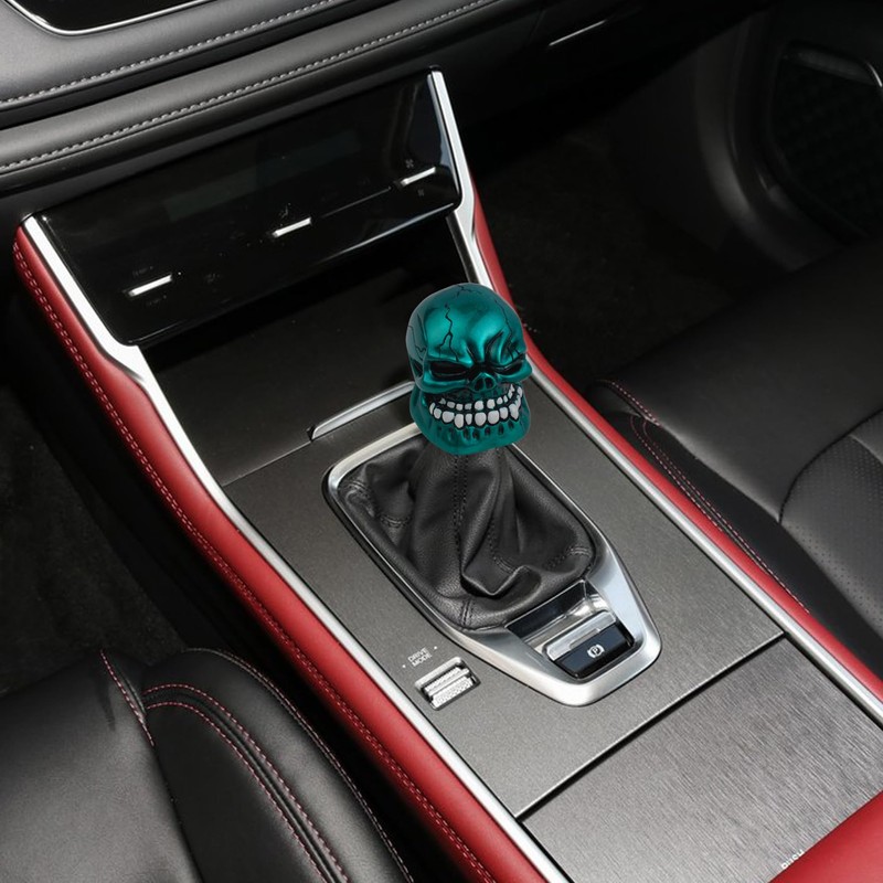 Padaodao Skull Shift Knob Big Teeth Gear Stick Shifter Car