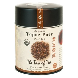 The Tao of Tea The Tao of Tea, Topaz Puer Pu-er Tea, Loose Leaf, 3.5 Ounce Tin