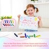 Washable Crayons 12 Colours Safe Non-Toxic Drawing Crayons for Beginners
