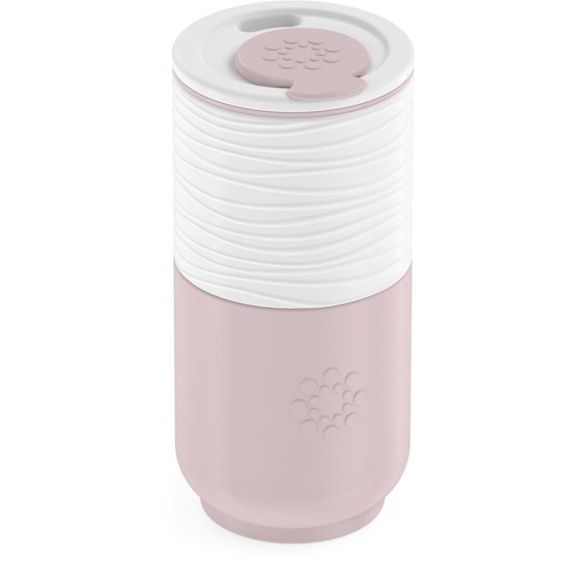 LIFEFACTORY 12oz Ceramic Tumbler, Desert Rose