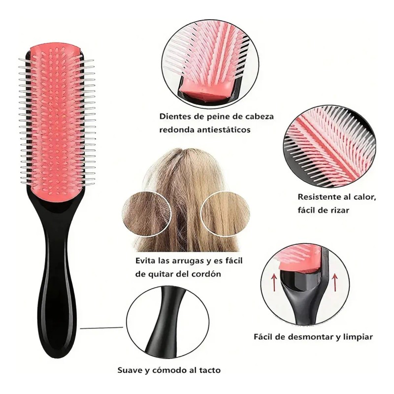 28 Kit Peines Regadera Pinzas De Cabello De Peines Cepillo