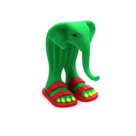 Italian Brainrot, Italian Brainrot Toys, 3D Printed Cactus Elephant Figurine, Unique Desktop Decoration, Creative Gift for Collectors and Humor Design Enthusiasts, Boys and Girls
