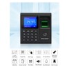 RANJOVER Fingerprint Attendance Machine+10 Cards Access Control Electric Time Clock
