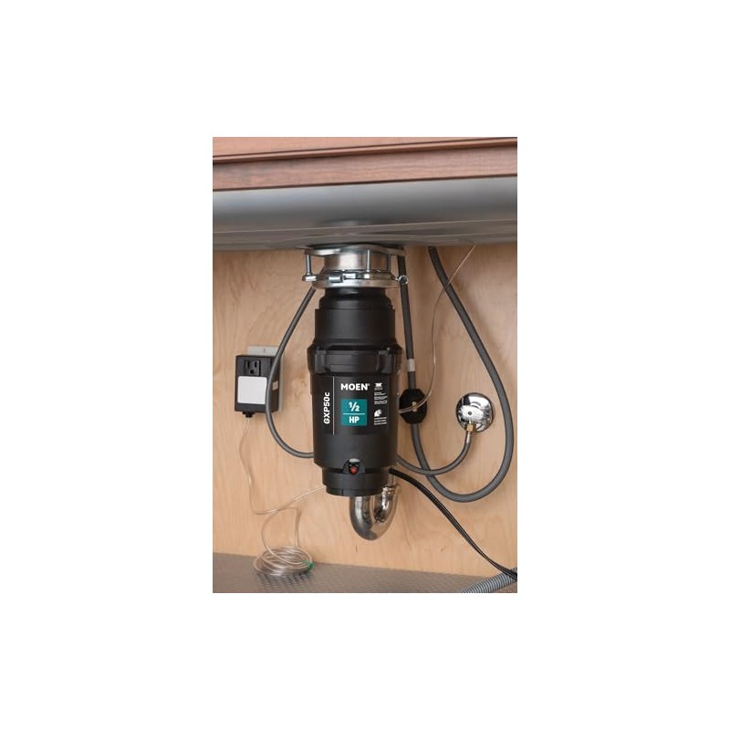 Moen Prep Series PRO Continuous Feed Compact Garbage Disposal for