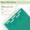 RUNATURE Tape in Hair Extensions Human Hair Blue-Green Hair Extensions