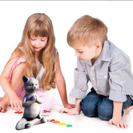 MINGZE Meditating Bulldog Statue, Resin Material Waterproof Bulldog Buddha Yoga Cat Figure Decorative Tabletop Collectible for Home Decoration Indoor Ornament Garden Outdoor Yard