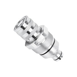 MAX COOL Suitable for Bobcat Female Hydraulic Coupler Flat Faced Quick 7246802 FFH 48mm