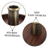 STOBAZA Moxa Sticks Holder Walnut Moxibustion Base for Secure and