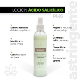 Loción Facial Hidratante Regula y Balancea el pH de tu Piel 125 ml
