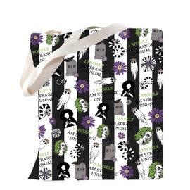 TSOTMO Beetle Spooky Movie Merch Tote Bag Sandworm Snake Horror Character Movie Killer Gifts (juice Tote)