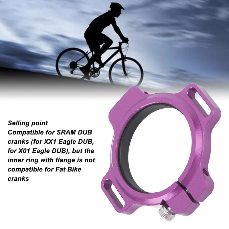 Bike Crank Chainring Adjuster Aluminium Alloy Road Bike Bottom Bracket
