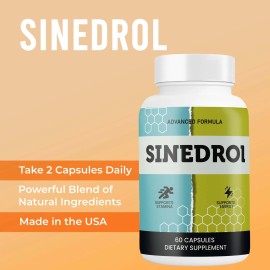 Unbranded (5 Pack) Sinedrol Pills for Men, Advanced Male Health Support Formula