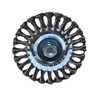 Twisted Wire Brush Disc for Angle Grinder 125 mm Versatile