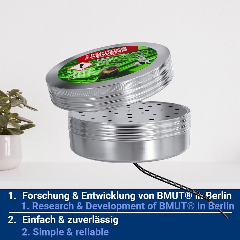 BMUT BMUT 1x Anti-Marder Duftscheibe fr Auto & Motorraum mit