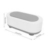 Jewelry Cleaner Machine Mini Ultrasound Cleaner Rechargeable Oval Multifunctional Cleaning