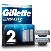 Gillette Mach 2 Turbo Razor Refill Cartridges 2 Count
