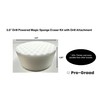 3.5” Drill Powered Magic Sponge Eraser 6 Pieces Kit with