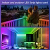 LETIANPAI 200ft Outdoor LED Strip Lights Waterproof 1 Roll,IP68 Outside