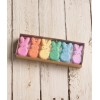 Bethany Lowe Peeps Bunny Ornament Set of 6 ~~ Easter
