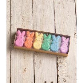 Bethany Lowe Peeps Bunny Ornament Set of 6  ~~  Easter Must-Have
