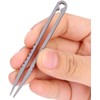 Portable Tweezers, EDC Titanium Alloy Tweezers with Non-Slip Handle, Multifunction