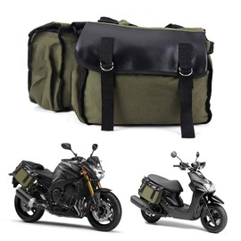 Large Capacity Motorcycle Tail Package Waterproof Motorbike Saddle Bag Double Luggage Rack Bag Side Backpack Packing Bag Bicycle Equipment