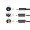 UGREEN 3.5mm male to 2RCA male cable 2M (10510)