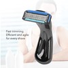 Men Manual Razor Six Blades Waterproof Precise Portable Removable Quick