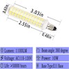 New Upgrade -E11 led Bulb,125 LEDs 100W 120W Halogen Bulbs