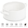 SOUJOY 6 Pack French Onion Soup Bowls, 22Oz Porcelain Serving