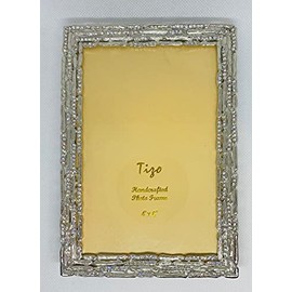 Tizo 4" X 6" Vintage Jeweled Frame, Made in Italy …