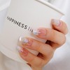 [GLORS] Purly Handmade Medium Ballerina Press on Nails | Oil