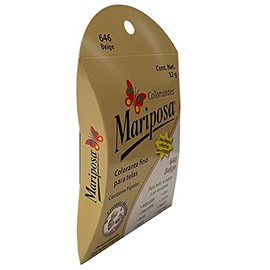 Colorante Mariposa Cristales 32 grs 646 Beige