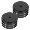 KONTONTY 2pcs Sound Deadening Amplifier Feet Pads Vibration Absorbing Isolation