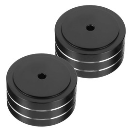 KONTONTY 2pcs Sound Deadening Amplifier Feet Pads Vibration Absorbing Isolation Feet for Hi-fi Speaker