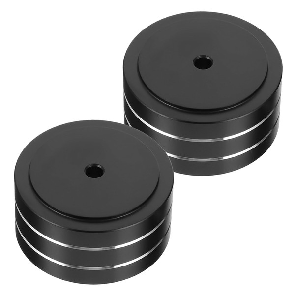 KONTONTY 2pcs Sound Deadening Amplifier Feet Pads Vibration Absorbing Isolation